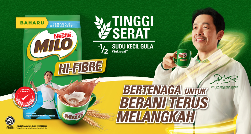 MILO® Hi-Fibre Baharu​